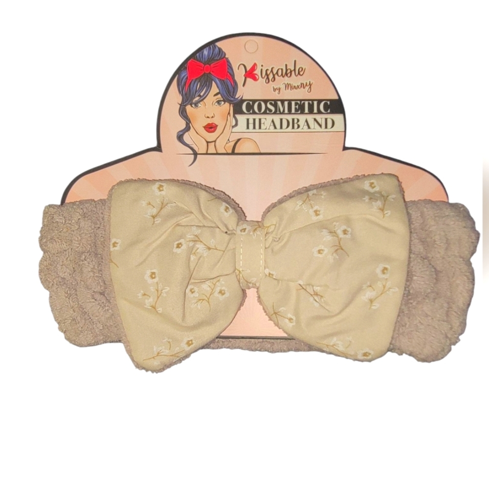 Kissable by MinxNY Cosmetic Headband with Bow